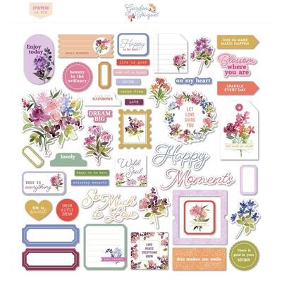 PinkFresh Studio - Garden Bouquet Collection - Ephemera Die Cuts - 197723