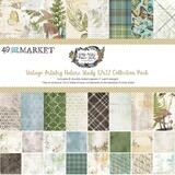 49 &amp; Market - Vintage Artistry - Nature Study - 12&quot;x 12&quot; Collection Pack  - 49NS 41657 - 8 sheets