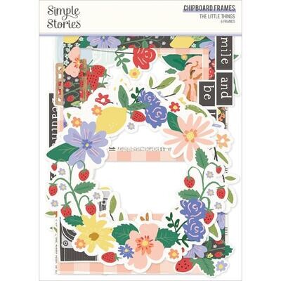 Simple Stories - The Little Things Collection - Chipboard Frames - TLT20222 - 6pcs