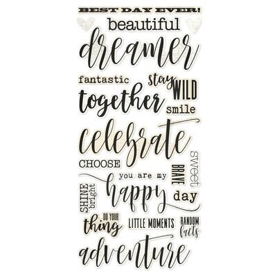 Simple Stories - Simple Vintage Essentials - Titles Stickers - SVE20424  - 40pcs