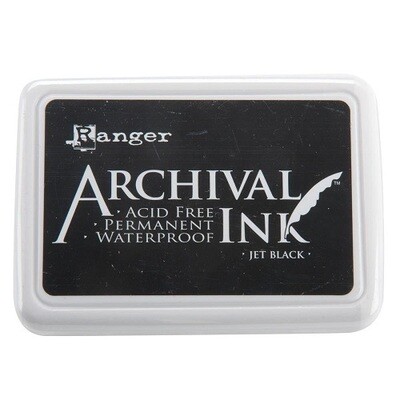 Ranger - by Wendy Vecchi - Archival Ink Pads - Size O - Jet Black - AIP31468
