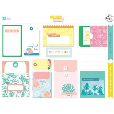 PinkFresh Studio - Sunshine On My Mind Collection - Journaling Bits - 156823 - 14 pcs