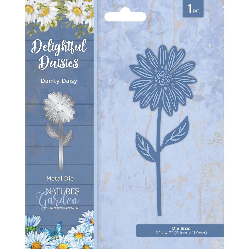 Crafters Companion - Nature&#39;s Garden - Delightful Daisies - Dainty Daisy Die - NG-DD-MD-DD
