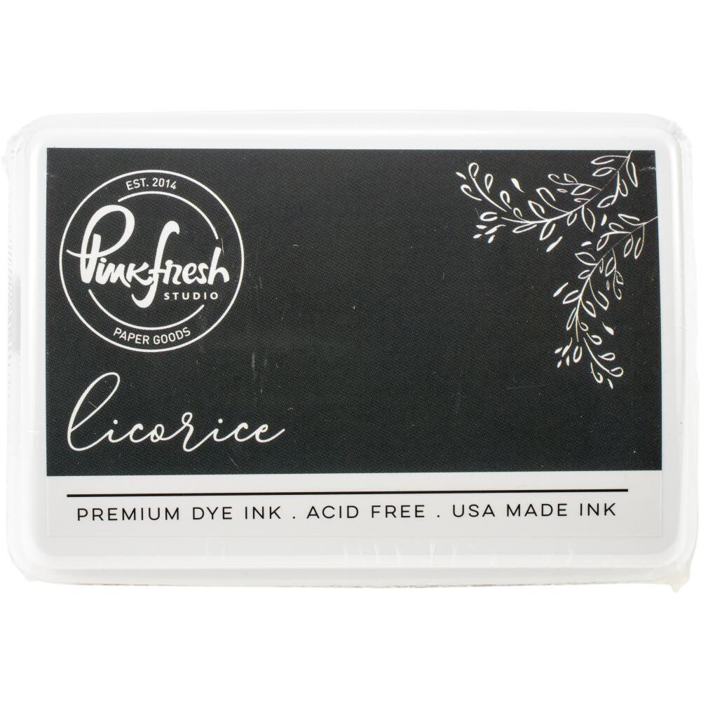 PinkFresh Studio - Premium Dye Ink Pad - PFDI045 - Licorice 