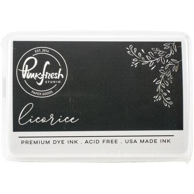 PinkFresh Studio - Premium Dye Ink Pad - PFDI045 - Licorice 
