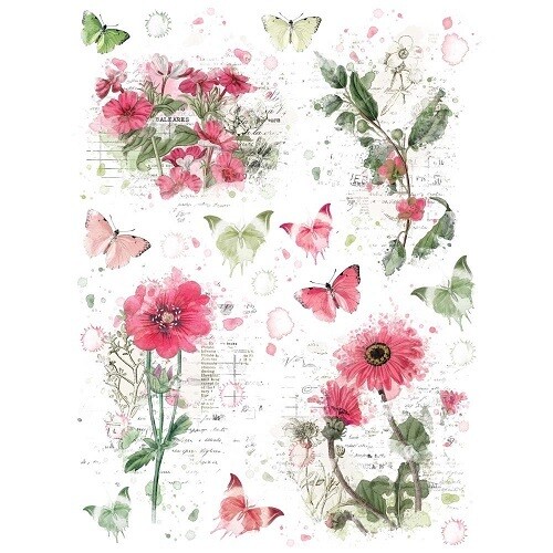 49 &amp; Market - Essentials - Blendables 02 - Rub On Transfers - 6" x 8" - VB37780 - 2 Sheets