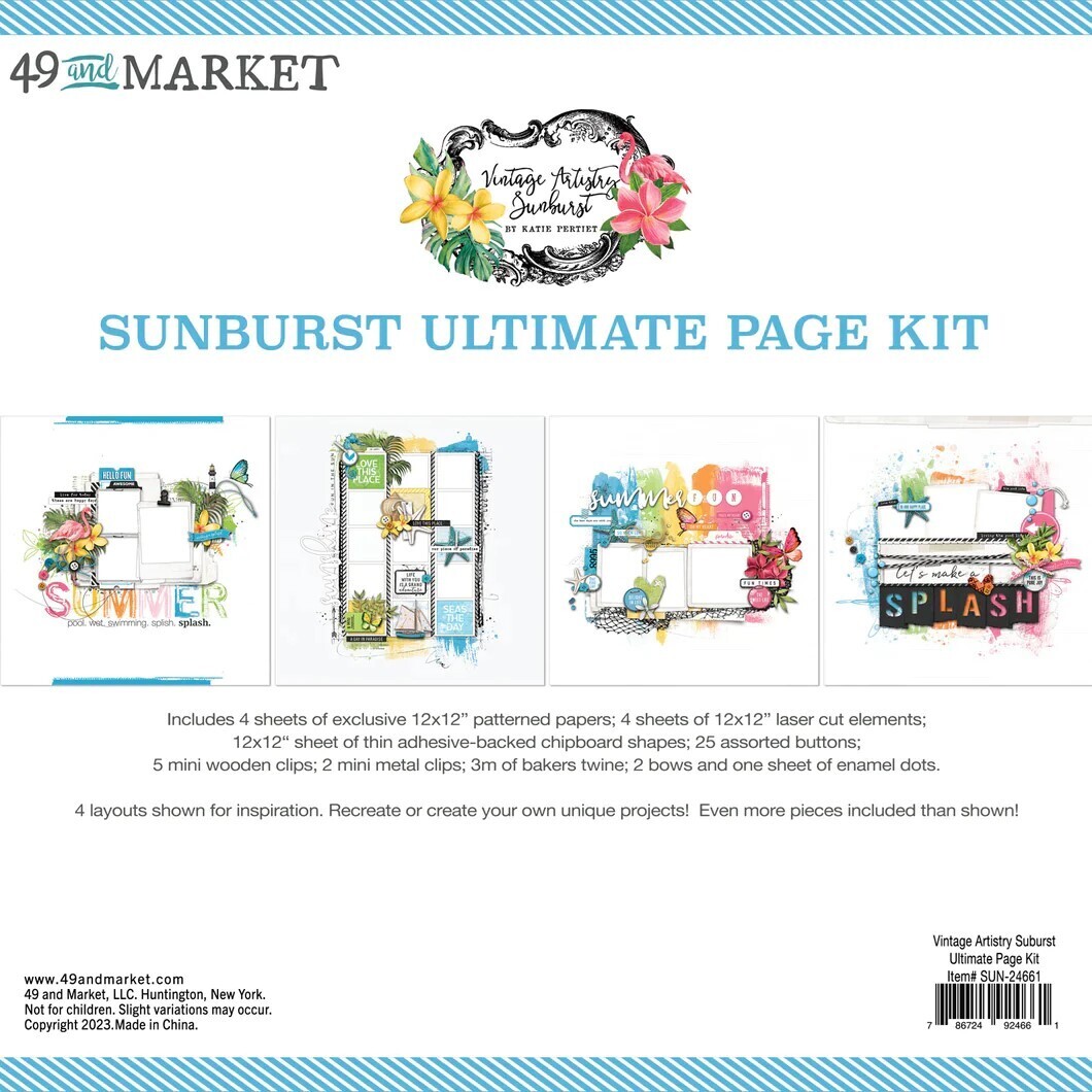 49 &amp; Market - Ultimate Page Kit - Sunburst Collection - SUN24661