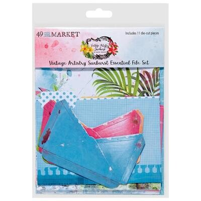 49 &amp; Market - Vintage Artistry - Sunburst Collection - File Essentials - SUN24777