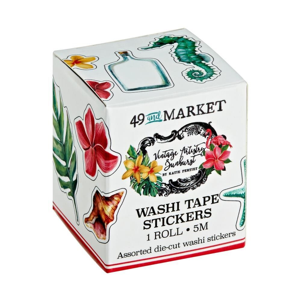 49 &amp; Market - Vintage Artistry - Sunburst Collection - Washi Tape Sticker -  SUN24838