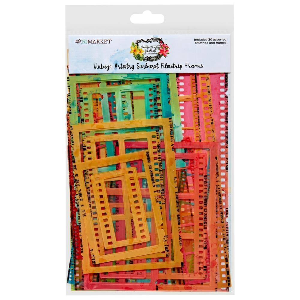 49 &amp; Market - Vintage Artistry - Sunburst Collection - Filmstrip Frames - SUN24852