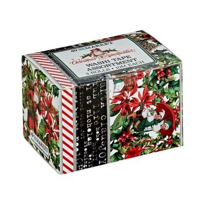 49 & Market - Christmas Spectacular Collection - Washi Tape - CS23-24470 - 3 Rolls