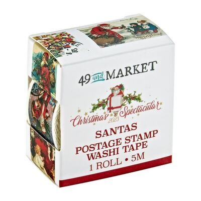 49 & Market - Christmas Spectacular Collection - Washi Tape - Santas Postage - CS23-23831