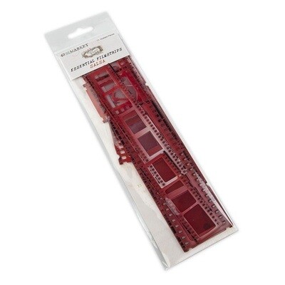 49 &amp; Market - Essential - Vintage Bits - Filmstrip Frames - Salsa - VB37674