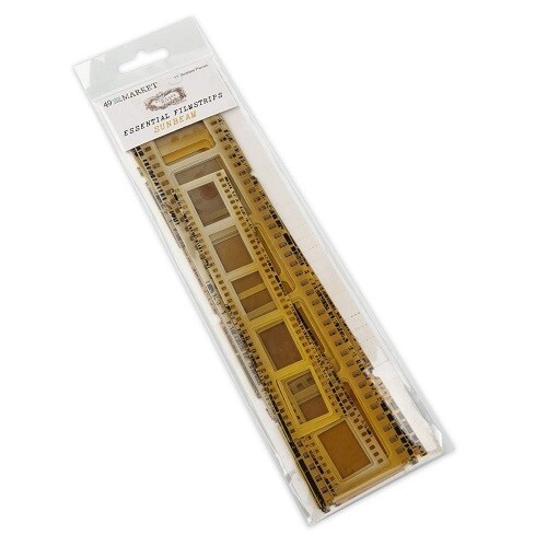 49 &amp; Market - Essential - Vintage Bits - Filmstrip Frames - Sunbeam - VB37759
