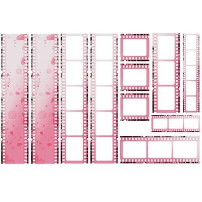 49 &amp; Market - Essential - Vintage Bits - Filmstrip Frames - Blossom - CSB40148