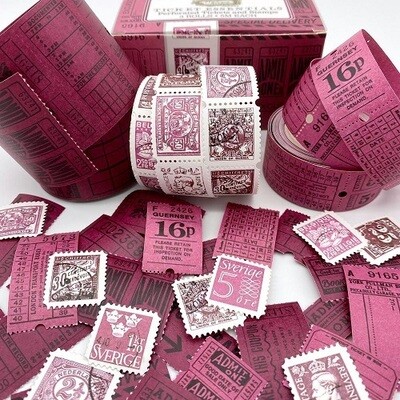 49 &amp; Market - Essential - Vintage Bits - Tickets - Plum - VB-37452