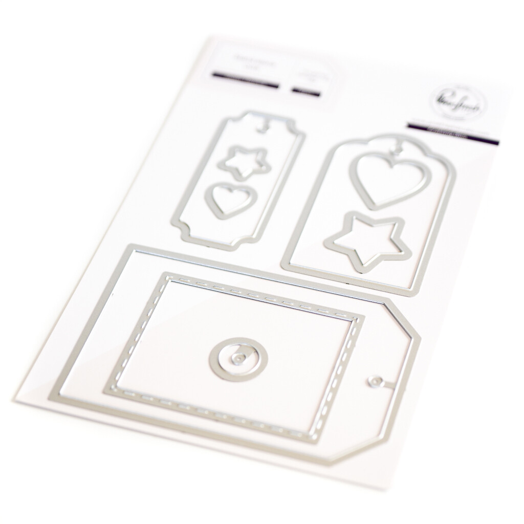 PinkFresh Studio - Shaker Tag Book - Die Set - 173822