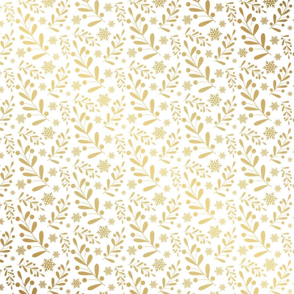 Crafters Companion - Luxury Foiled - Acetate Sheets - Gold Leaves - 380microns