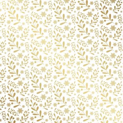 Crafters Companion - Luxury Foiled - Acetate Sheets - Gold Leaves - 380microns