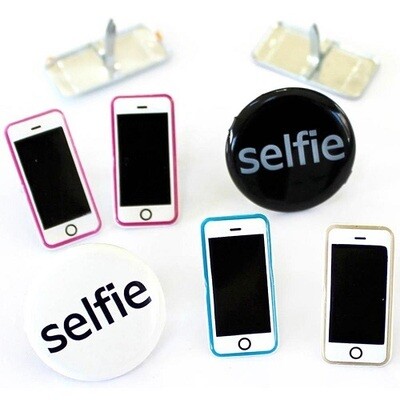 Eyelet Outlet - Brads - Selfies - 12 pcs