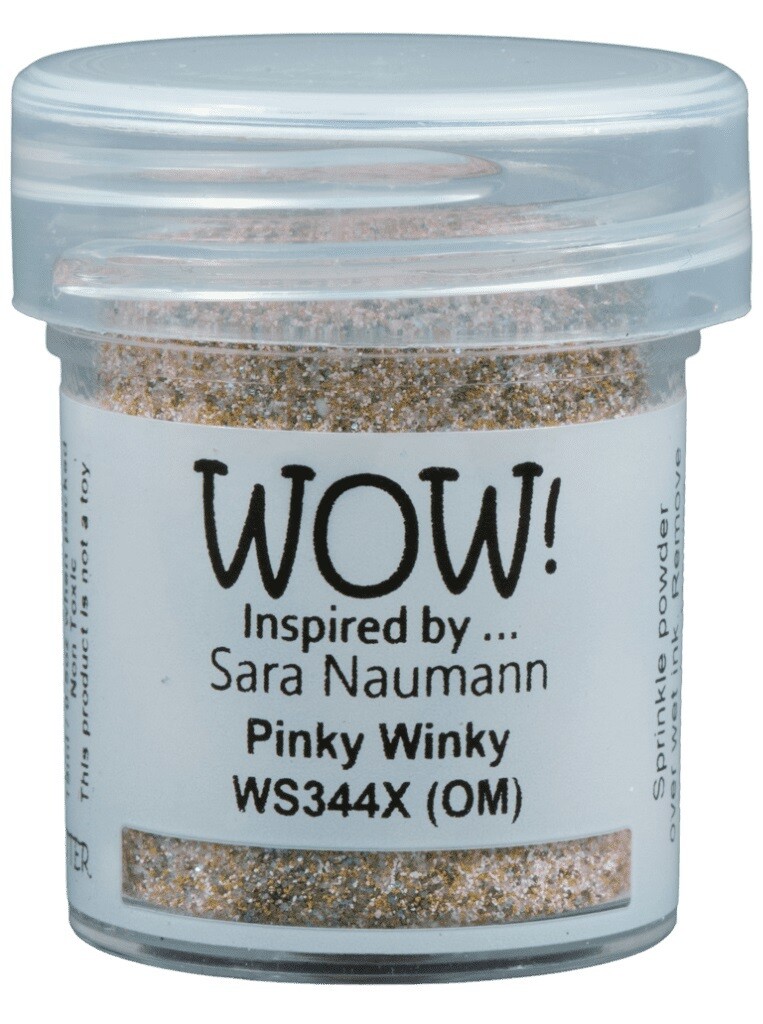 WOW Embossing Glitter Powder - Pinky Winky - Sara Naumann -  WS344X- 15ml / 1.oz