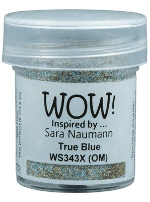 WOW Embossing Glitter Powder - True Blue - WS343X- 15ml / 1.oz