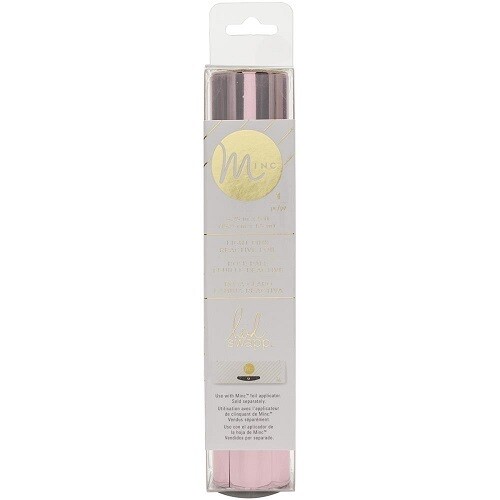 Heidi Swapp - Minc - Reactive Foil - 6&quot; x 5&#39; - Light Pink - 612109