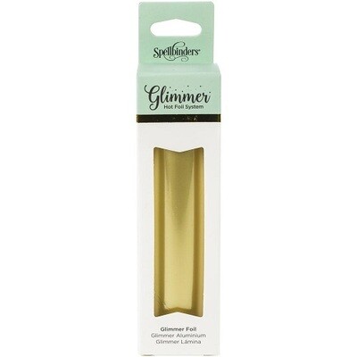 Spellbinders Paper Arts - Glimmer Foil - Gold Matte - GLF002 - 5&quot; x 15&#39; - 1 Roll