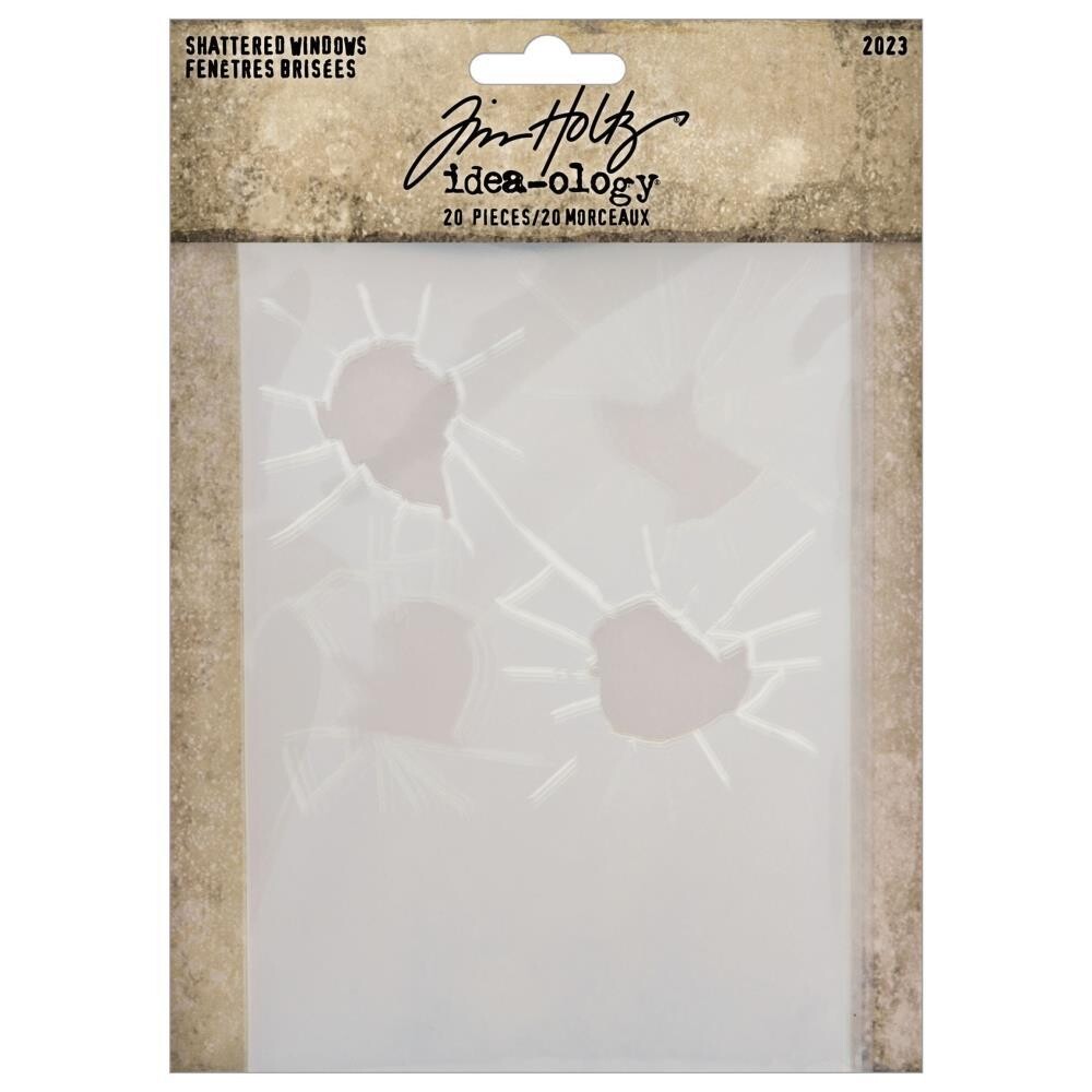 Tim Holtz - idea-ology - Shattered Windows - Th94325 - 20 pcs