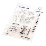 PinkFresh Studio - Festive Ticket - Clear Polymer Stamp - 4&quot; x 6&quot; - 210423