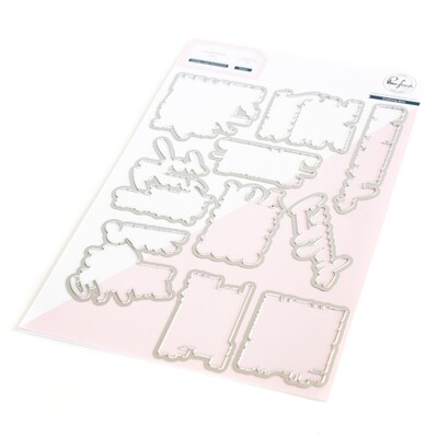 PinkFresh Studio - Holiday Large Sentiment  - Die Set - 211223