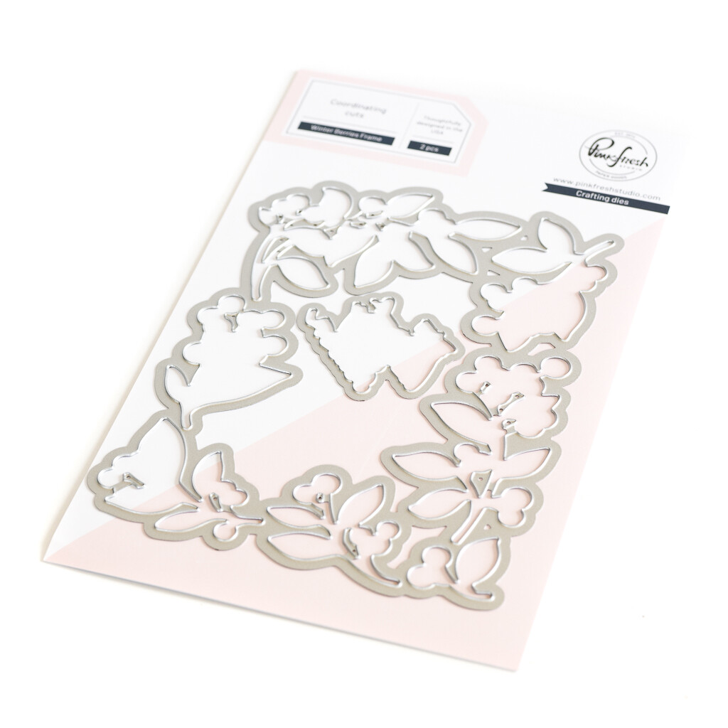 PinkFresh Studio - Winter Berries Frame  - Die - 210823