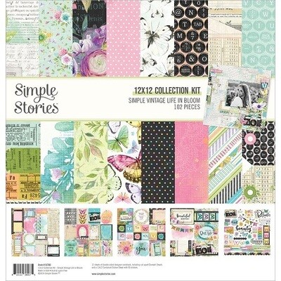 Simple Vintage Life In Bloom Collection