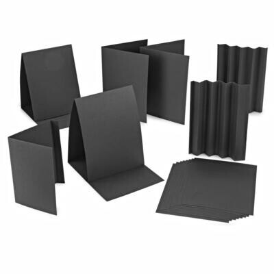 49 &amp; Market - Create An Album - Page Inserts - Tall Book Pages - Black - CAA23862