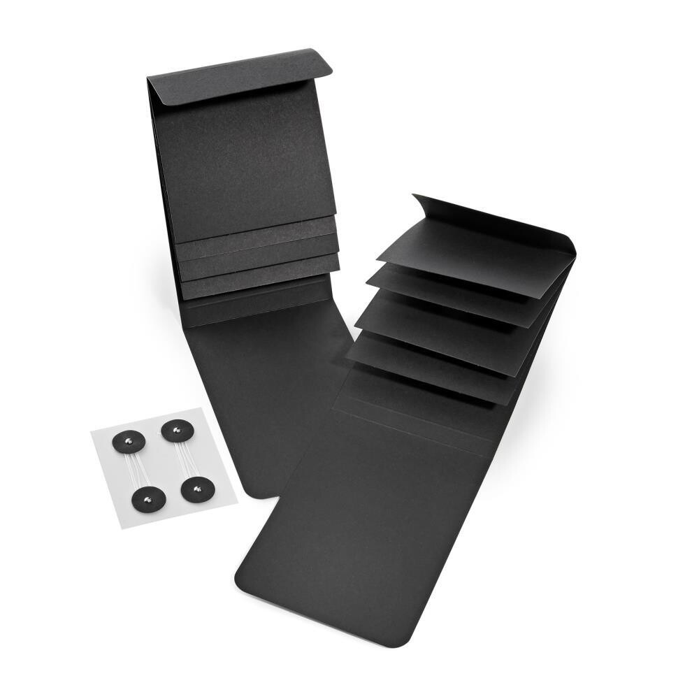 49 &amp; Market - Create An Album - Page Inserts - Waterfall - 4&quot; x 6&quot; - Black - CAA23923