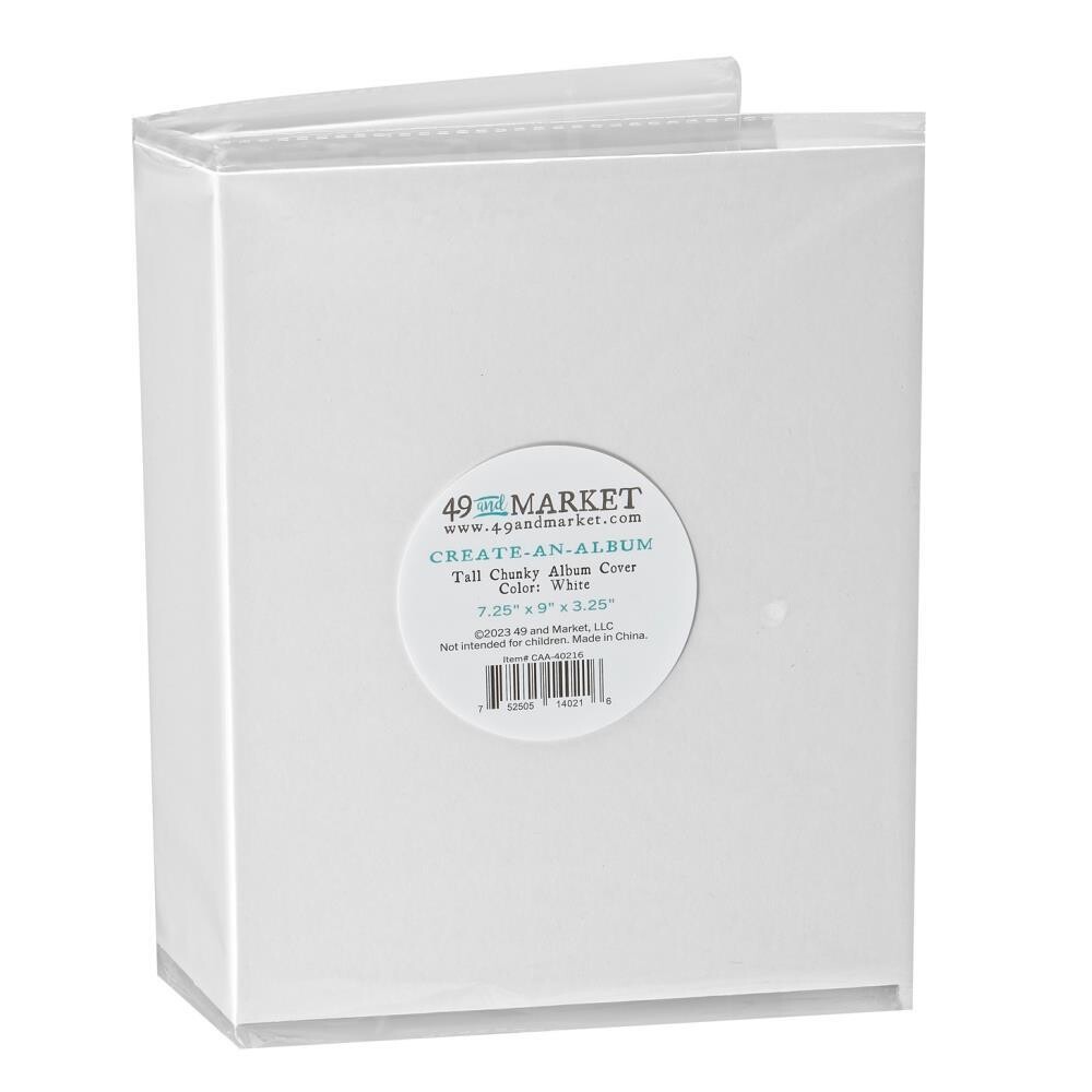 49 &amp; Market - Create An Album - Album Covers - Tall Chunky - White - CAA40216