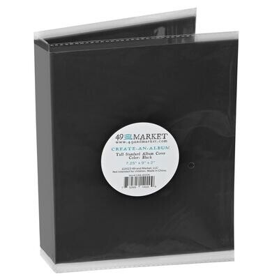49 &amp; Market - Create An Album - Album Covers - Tall Standard - Black - CAA40209