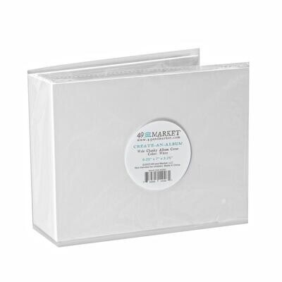 49 &amp; Market - Create An Album - Album Covers - Wide Chunky - White - CAA40261
