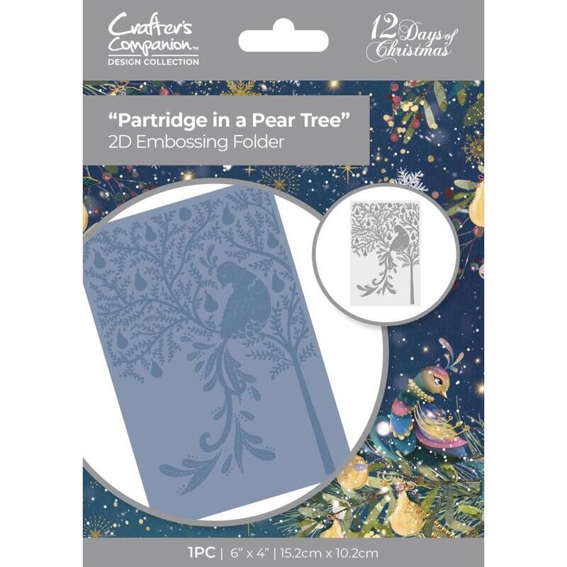 Crafters Companion - Embossing Folder 2D - 12 days of Christmas ...