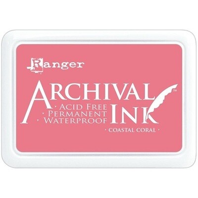 Ranger - by Wendy Vecchi - Archival Ink Pads - Size O - Coastal Coral - AID69300