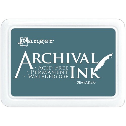 Ranger - by Wendy Vecchi  - Archival Ink Pads - Size O - Seafarer - AIP70795
