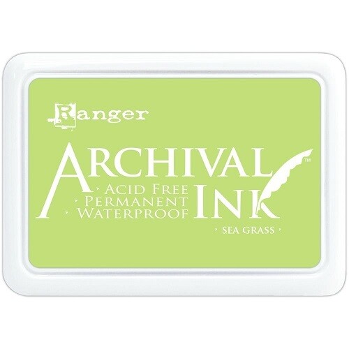 Ranger - by Wendy Vecchi  - Archival Ink Pads - Size O - Sea Grass - AIP70801