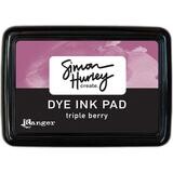 Ranger &amp; Simon Hurley create - Dye Ink pad - Triple Berry - HUP67177