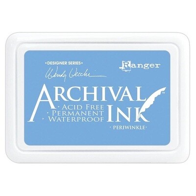 Ranger - by Wendy Vecchi - Archival Ink Pads - Size O - Periwinkle - AID74014