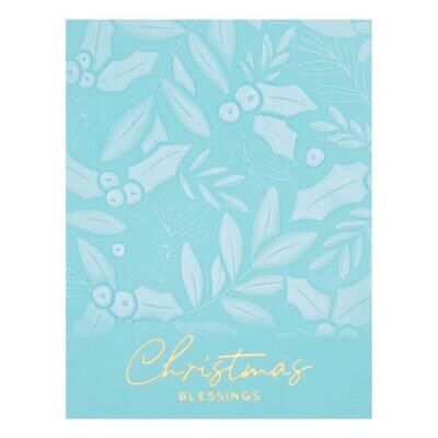 Spellbinders Paper Arts - 3D Embossing Folder - Holly &amp; Foliage De-light-ful - E3D-060
