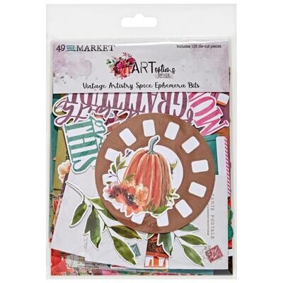 49 &amp; Market - ArtOptions - Spice Collection - Ephemera Bits - AOS25378