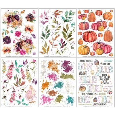 49 &amp; Market - ArtOptions - Spice Collection -  Rub On Transfers - 6" x 8" - AOS25309 - 6 Sheets