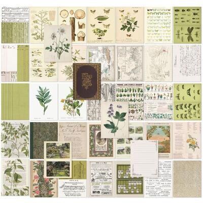 49 &amp; Market - Colour Swatch - Grove Collection - Collage Sheets - CSG25118 - 40 pcs