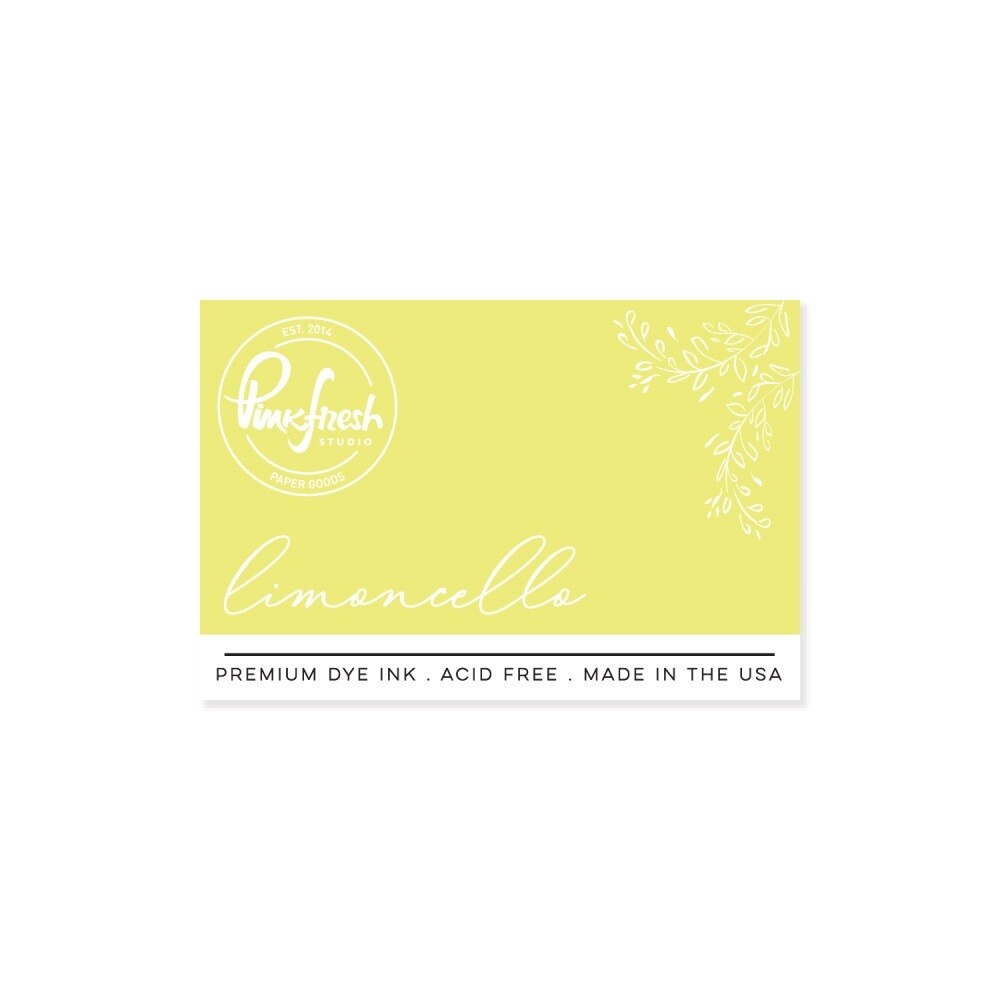 PinkFresh Studio - Premium Dye Ink Pad - PFDI054 - Limoncello 