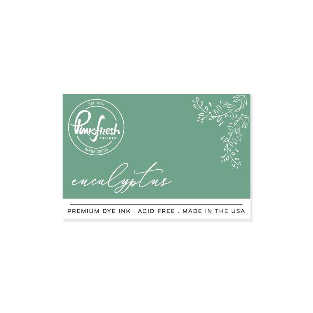 PinkFresh Studio - Premium Dye Ink Pad - PFDI057 - Eucalyptus 